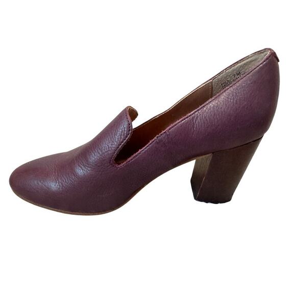 LATIGO KALA size Women's 7; Leather Dress Shoes/Heels, EGGPLANT; SOFT LEATHER - Picture 2 of 14